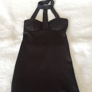 Gray with little rhinestone dress